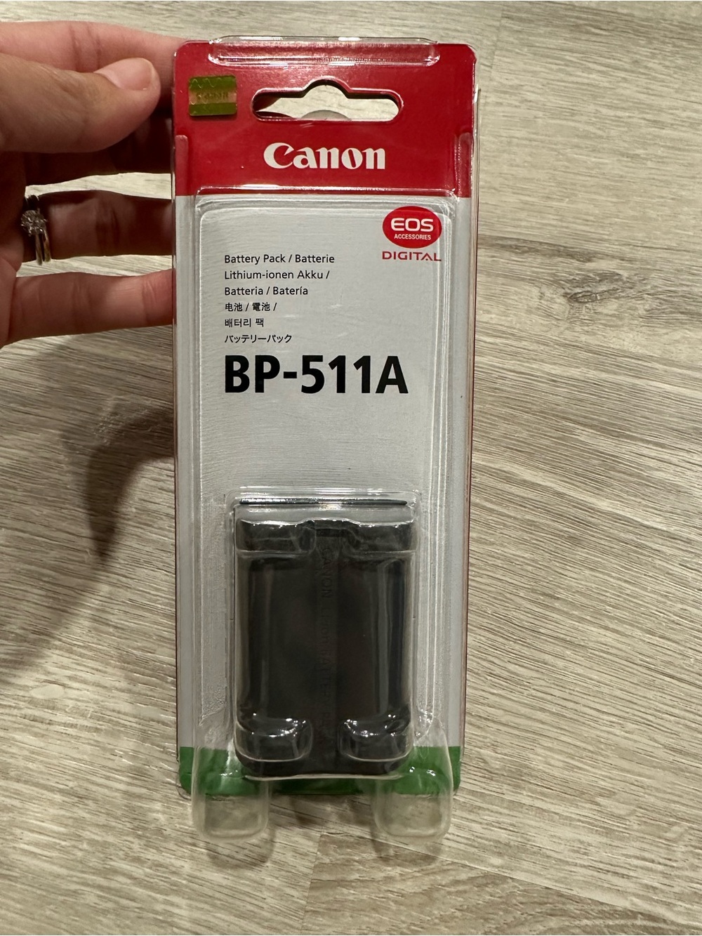 CH177 NEW Genuine Canon BP-511A Digital Camera Battery Pack Made in Japan